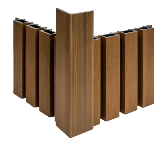 Poste de madera marrón Deco bambú 180 cm